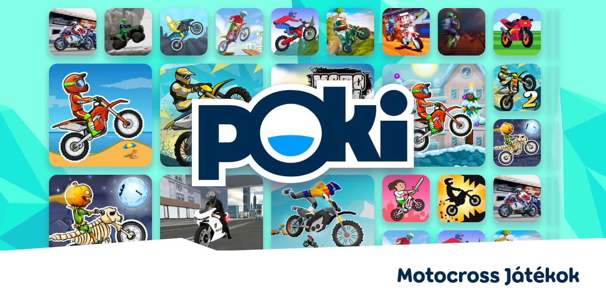 Motocross Játékok 🏍️ - Játssz Online Ingyen! | Poki