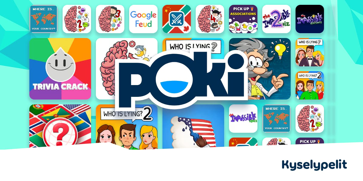 Kyselypelit 🧠 - Pelaa Ilmaiseksi Netissä! | Poki