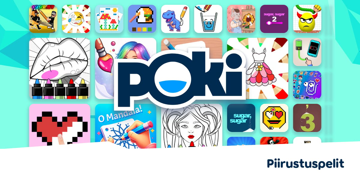 Piirustuspelit 🎨 - Pelaa Ilmaiseksi Netissä! | Poki