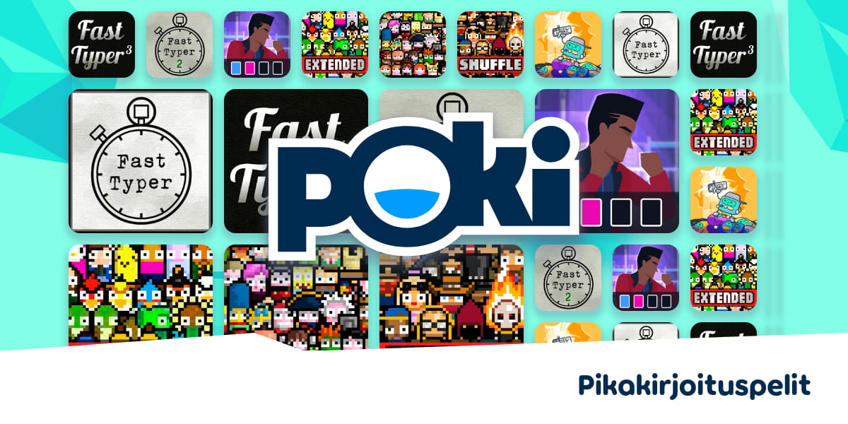 Pikakirjoituspelit ⌨️ - Pelaa Ilmaiseksi Netissä! | Poki
