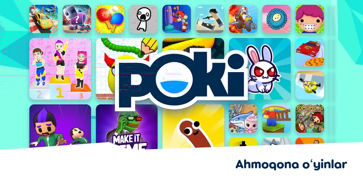 AHMOQONA OʻYINLAR 🤪 - Onlayn bepul oʻynang! | Poki
