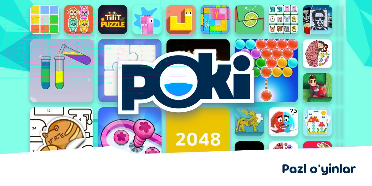 PAZL OʻYINLAR 🧩 - Onlayn bepul oʻynang! | Poki