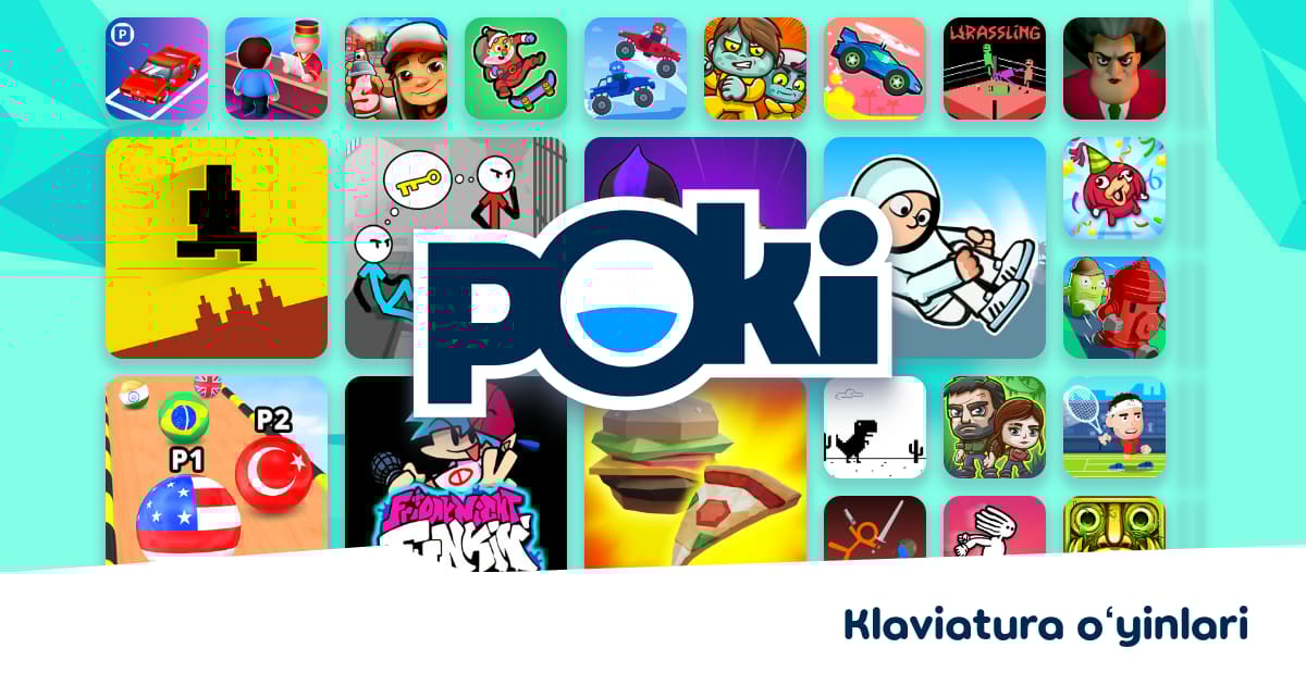 KLAVIATURA OʻYINLARI ⌨️ - Onlayn bepul oʻynang! | Poki