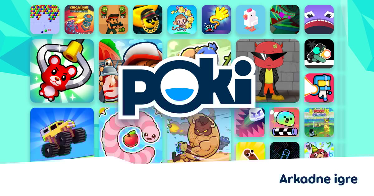 ARKADNE IGRE 🕹️ - Igrajte Online Besplatno! | Poki